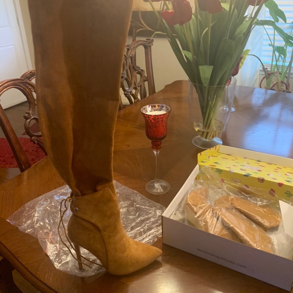 Brand New Heeled Boots Lemon Drop by Privileged